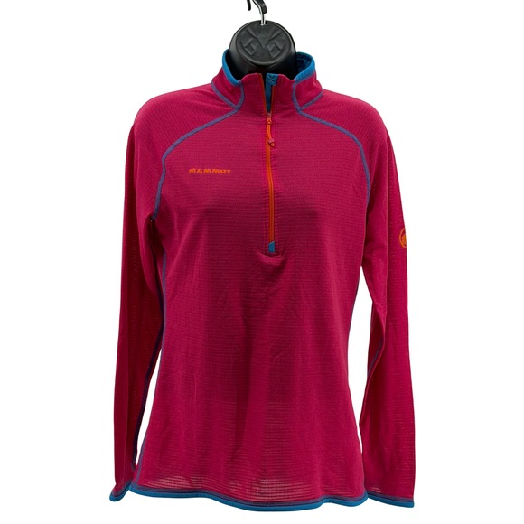 Mammut Tops - Mammut Pullover Womens M 1/4 Zip
Thermal Grid Fleece Hiking Top